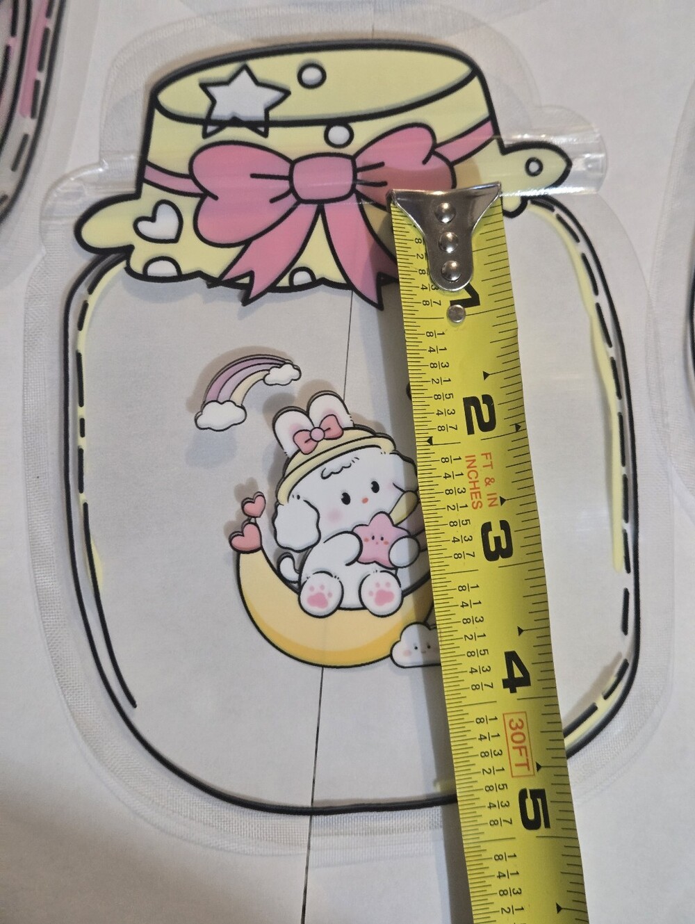10 Cute Snack Zip Lock Bags - Pink, Yellow, Blue - Picture 8 of 9